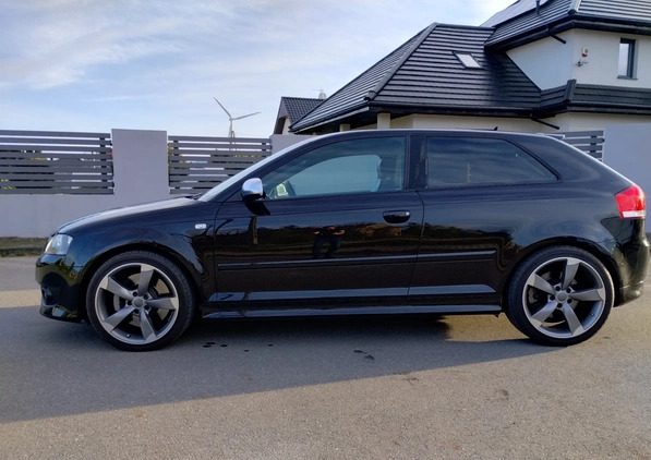 Audi S3 cena 36999 przebieg: 218257, rok produkcji 2007 z Siechnice małe 379